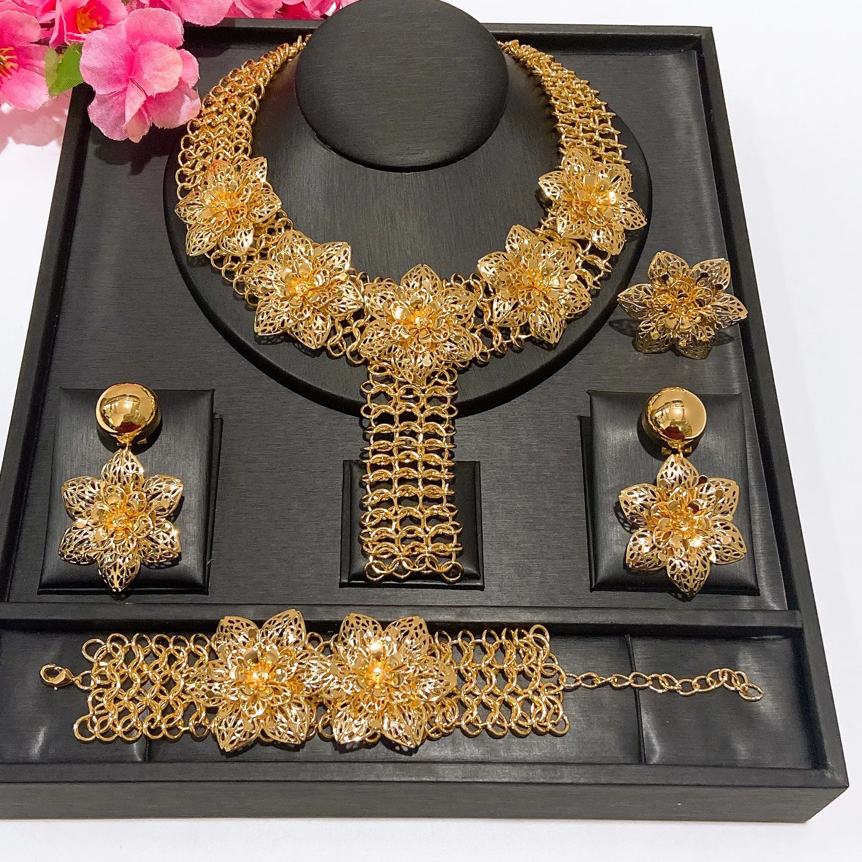 Authentic The Solar Bloom Ensembles: A Radiance of Golden Petals