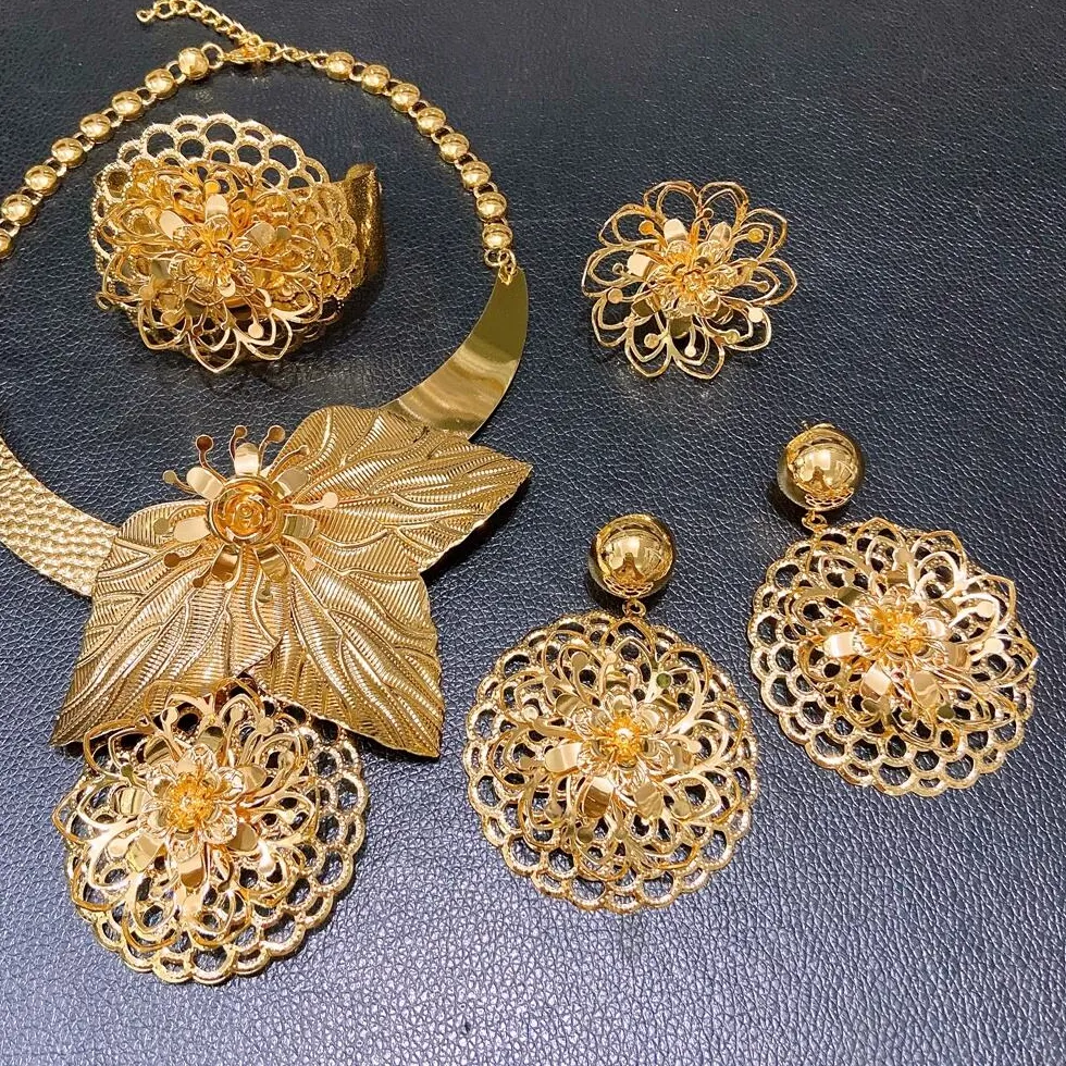 Authentic Celestial Bloom: The Sacred Geometry Four-Piece Amulet Ensemble
