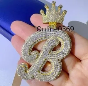 Authentic The Sovereign Crown Moissanite Monogram Talisman