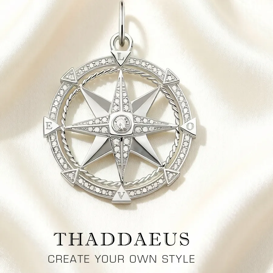 Authentic Celestial Wheel Star Talisman in 925 Sterling Silver