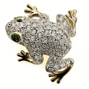 Authentic Frog's Ancient Wisdom - A Golden Amulet of Renewal and Protection