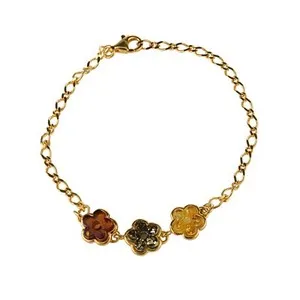 Authentic The Baltic Amber and Sterling Silver Bracelet - A Talisman of Protection and Beauty