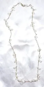 Authentic Pearlicious Enchantment: Gold‑Plated Pearl Necklace of Radiant Harmony