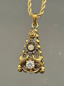 Authentic The Gilded Prism Vintage Pendant