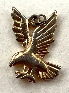 Authentic The Golden Sovereign: Winged Guardian Patriotic Talisman