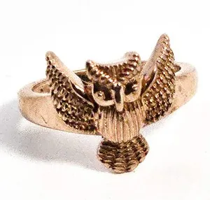 Authentic The Nocturnal Guardian Rose Gold Talisman Ring