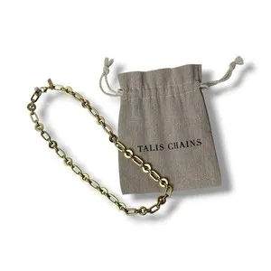 Authentic Talis Chains Chunky Link Gold Plated Necklace - Now Sold Out Online - RRP £150