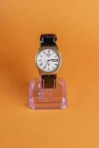Authentic The Gilded Chronos: A Seiko Vessel of Timeless Precision