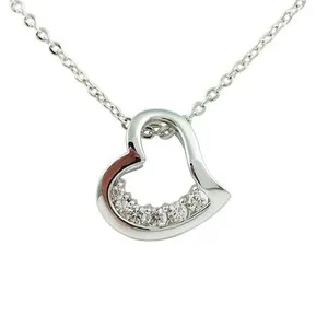 Authentic The Celestial Heart: 18k White Gold Plated Talisman