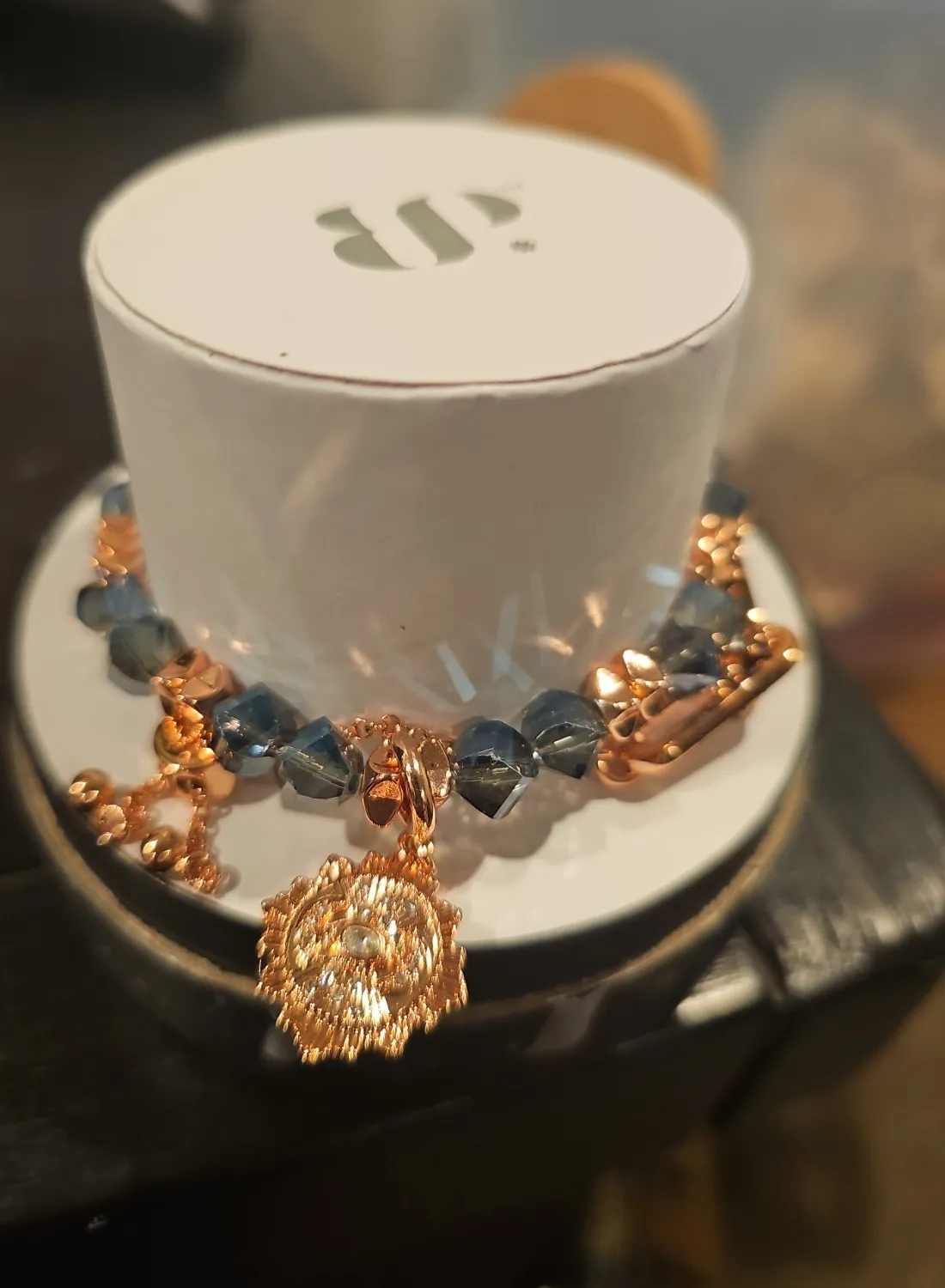 Authentic Set Of 2 Rose Gold Plated Bracelets MSRP $150+