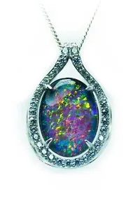 Authentic Celestial Fire: The Australian Triplet Opal Luminary