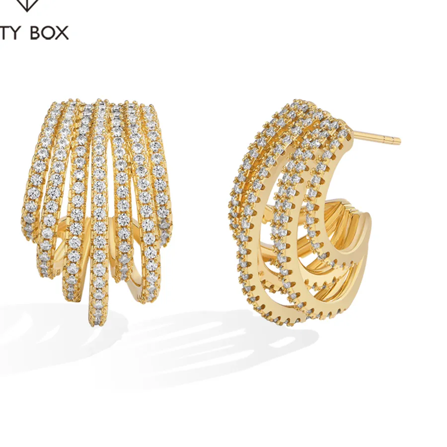 Authentic Moonlit Radiance: Enchanted Earrings of Silver and Moissanite