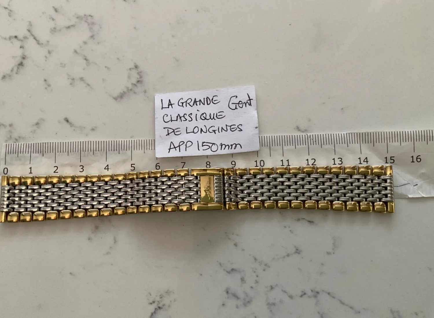 Authentic The Golden Meridian of Time: Longines La Grande Classique and Gilded Bracelet