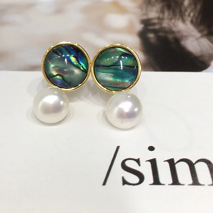 Authentic Luminous Abalone & Pearl Celestial Orbs