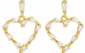 Authentic Radiant Heart of Eternal Light Drop Earrings