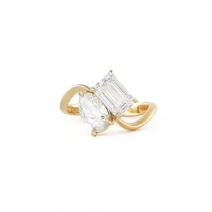 Authentic The Celestial Union: Toi Et Moi Moissanite Radiance