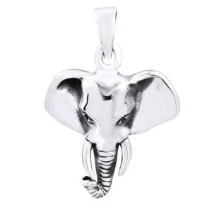 Authentic The Gilded Guardian: Elephant Spirit Wisdom Pendant