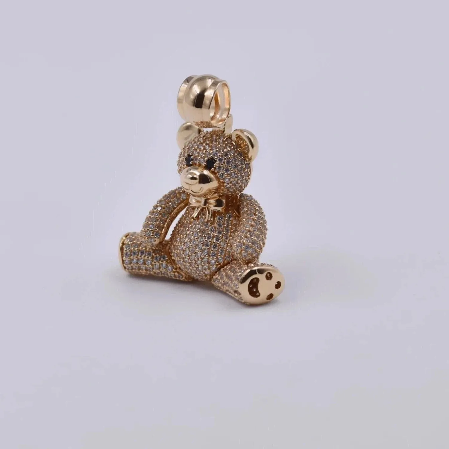 Authentic Blessed Teddy's Whispers: 2.45Ct Lab Created Diamond Pendant