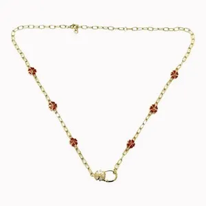 Authentic The Celestial Bloom: Rainbow Moonstone and Gilded Floral Talisman