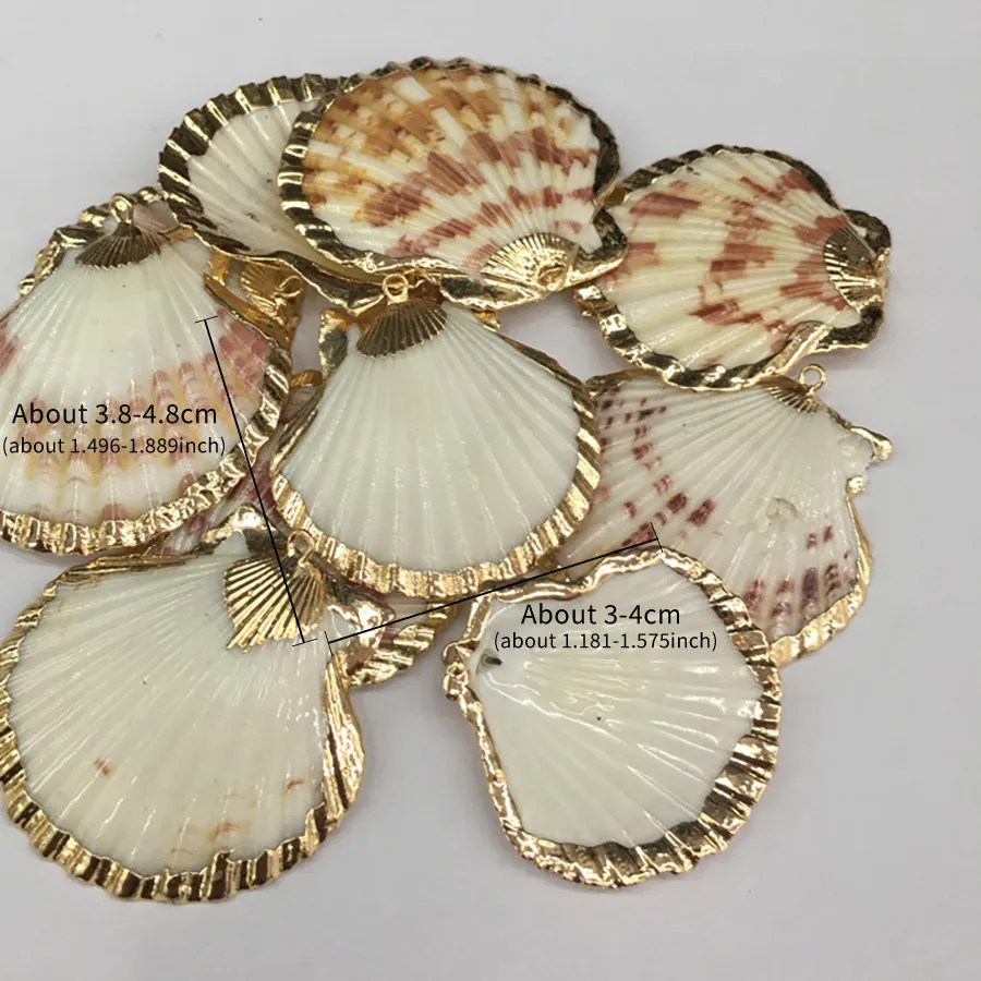 Authentic Tidal Whispers: The Golden-Edge Mother-of-Pearl Talisman Set