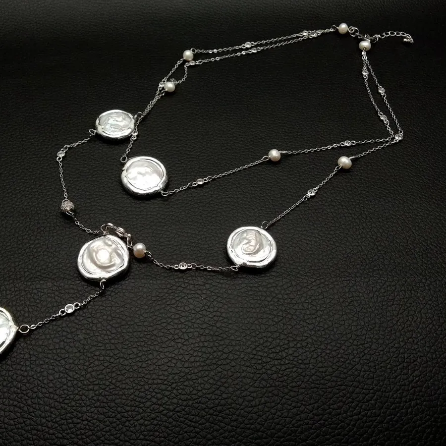 Authentic The Celestial Coin Pearl Rosary of Radiant Abundance