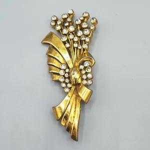 Authentic The Gilded Botanical Bloom: A Vintage Talisman of Eternal Radiance
