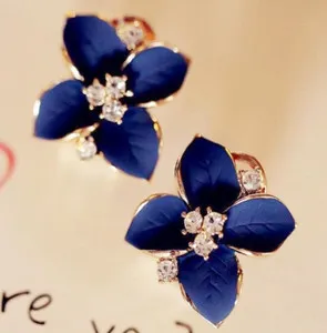 Authentic Gilded Blossom Ear Studs