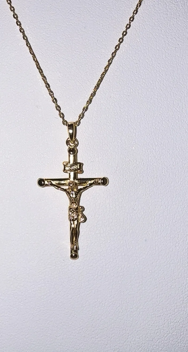 Authentic The Golden Radiance Crucifix: Sacred Geometry of Eternal Grace