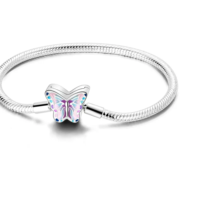 Authentic The Ethereal Metamorphosis: Sterling Silver Serpent Chain