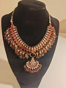 Authentic The Golden Saffron Resonance: Sacred Indian Bollywood Crystal Talisman