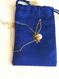 Authentic The Gilded Tide: Tory Burch Rope Chain Ivory Pearl Amulet