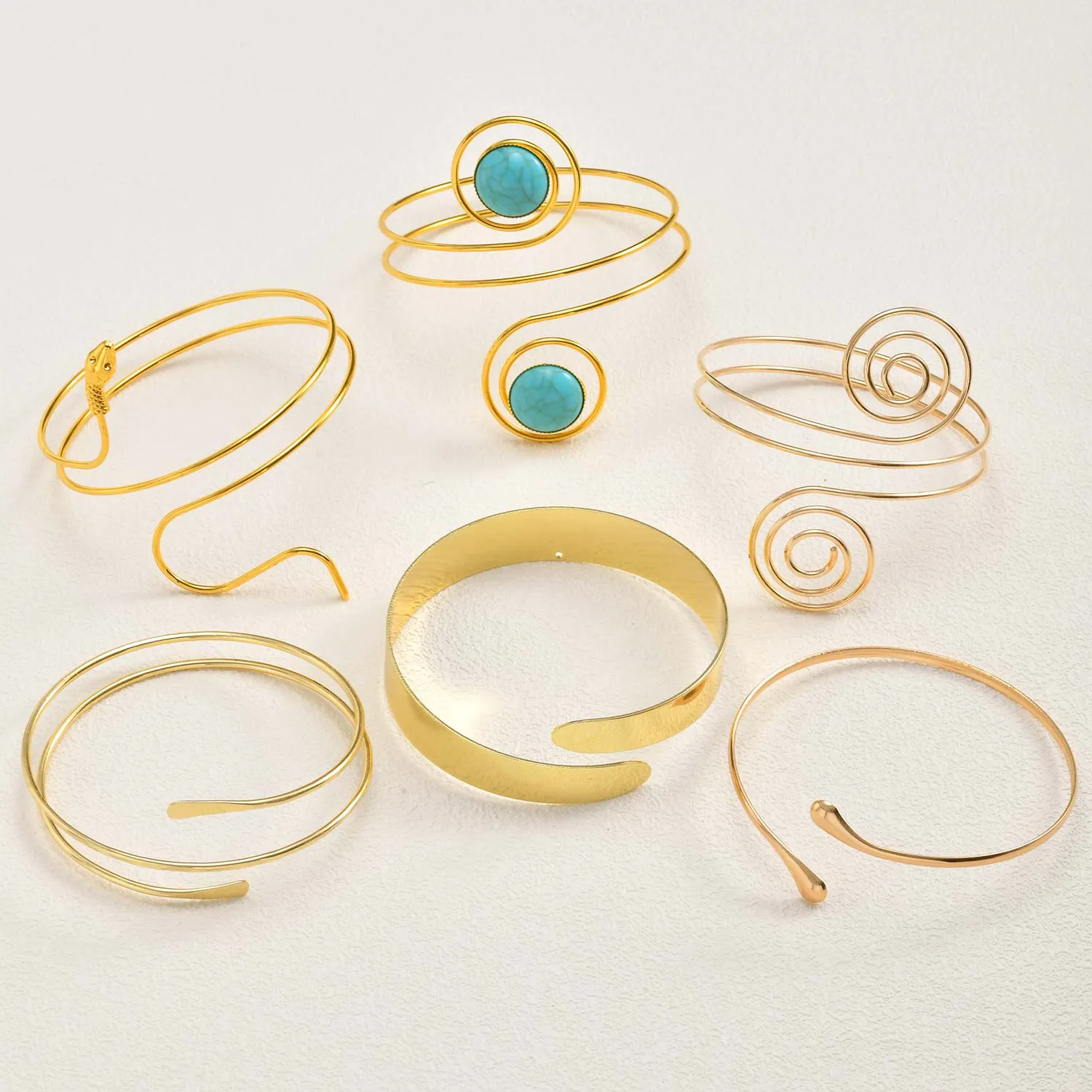 Authentic The Serpent Coil: Sacred Armlet of Transformation