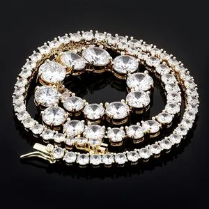 Authentic Radiant Solstice Light 50Ct Lab-Created Diamond and 14K Gold-Plated Chain Necklace