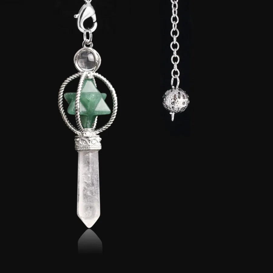 Authentic The Merkaba Hexagram Dowsing Pendulum Of Sacred Alignment