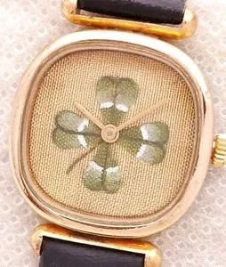Authentic Jean Perret Geneve Sunline Zodiac Golden Bloom Timepiece