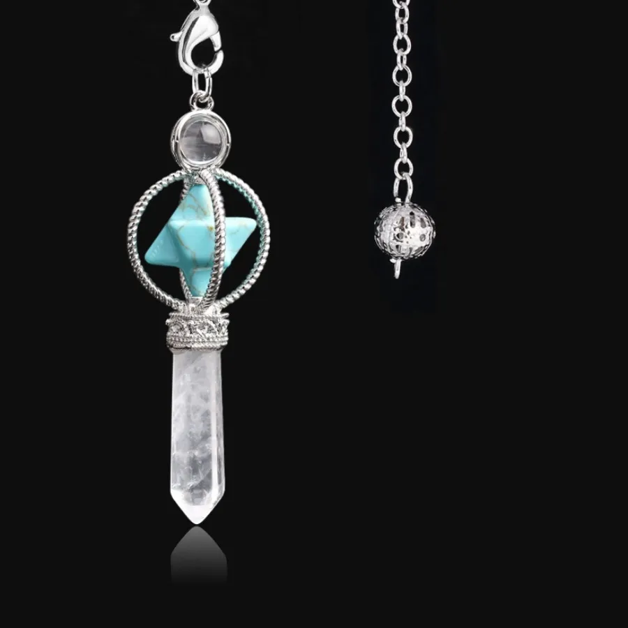 Authentic The Golden Merkaba Resonance Pendant