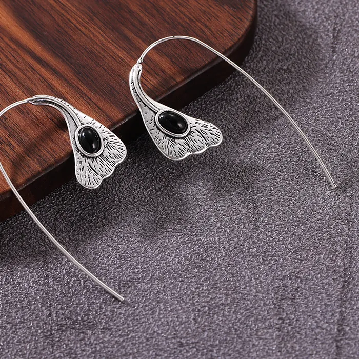 Authentic Whispers of the Ancient Grove Ginkgo Leaf Earrings