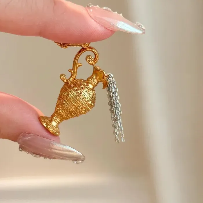 Authentic Celestial Tassel Necklace of Timeless Light