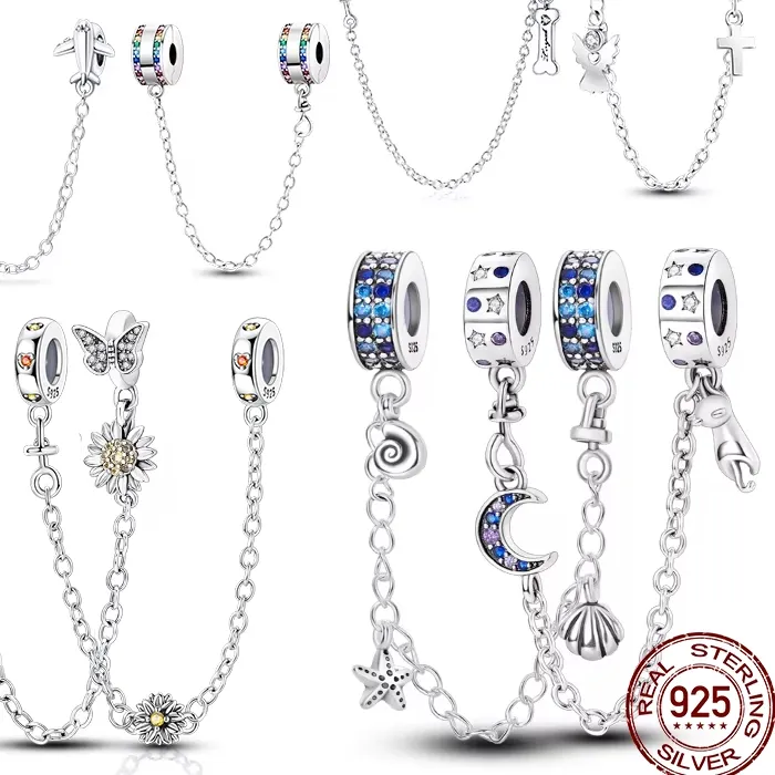 Authentic The Eternal Bloom Safety Chain: A Talisman of Protection and Harmony