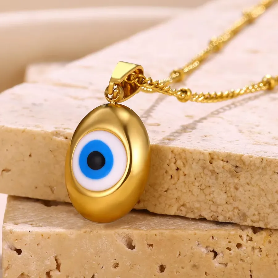 Authentic Eye of Protection: A Golden Charm for the Modern Woman