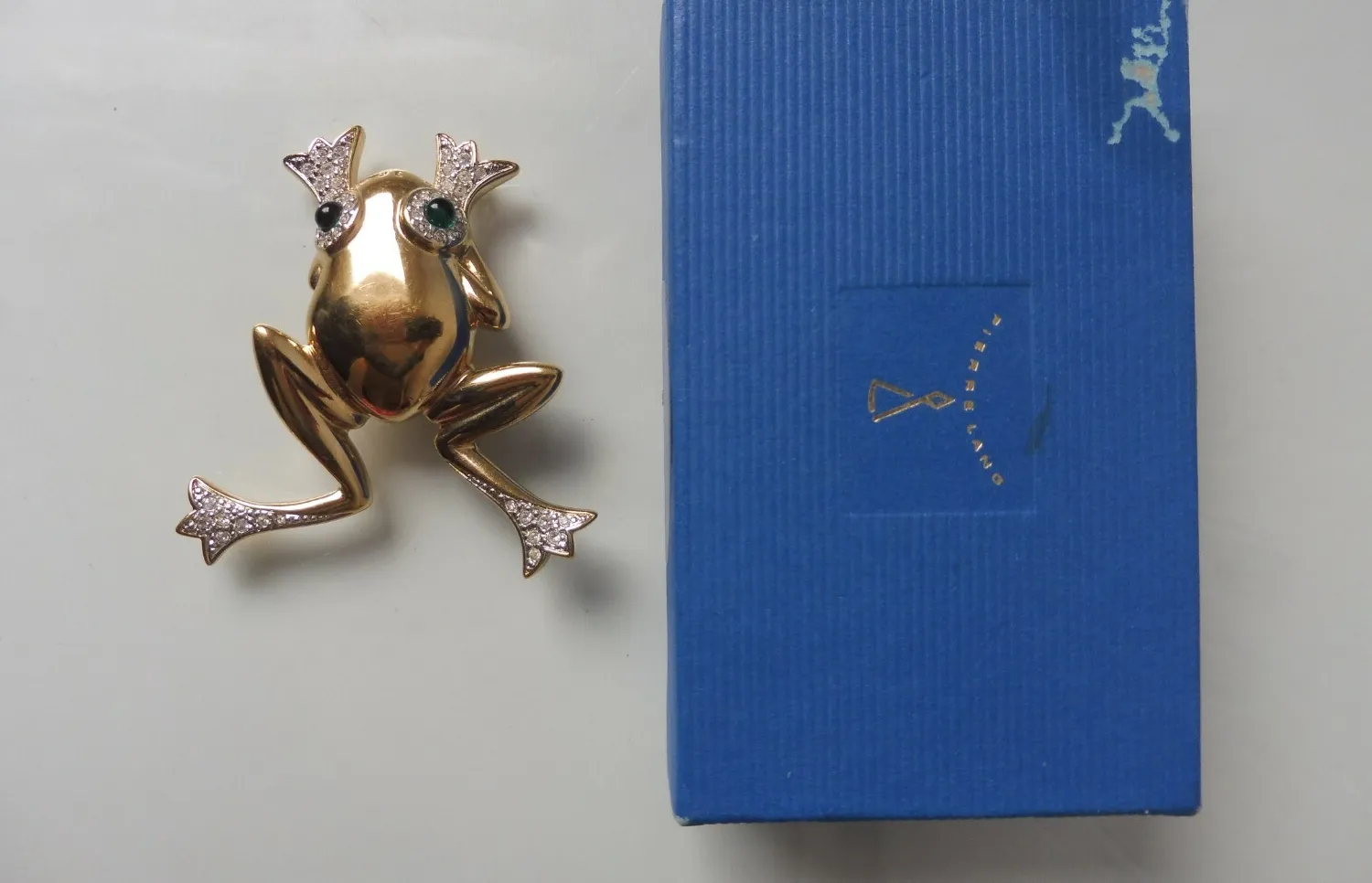 Authentic Golden Amphibian Talisman A Frog Brooch Of Transformation And Prosperity