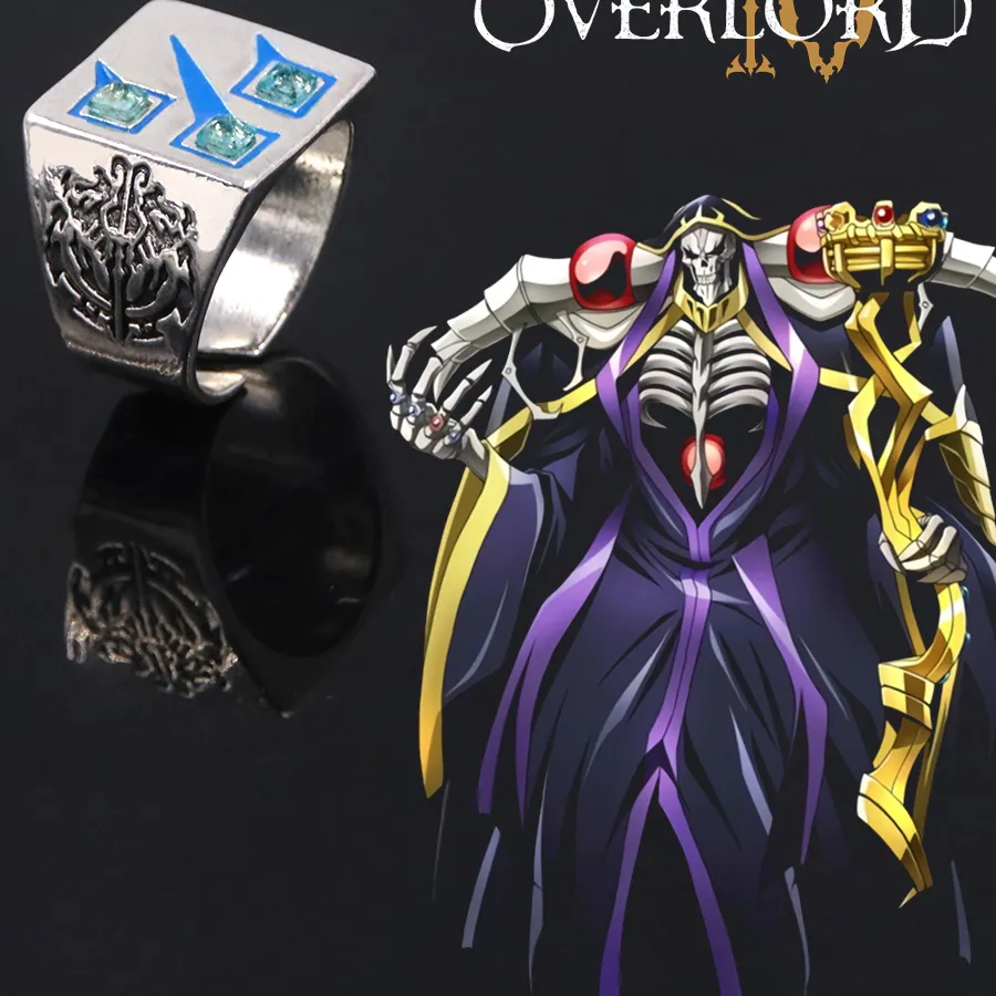 Authentic The YGGDRASIL Shooting Star Ring of Ainz Ooal Gown