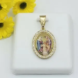 Authentic Divine Guidance Necklace: A Golden Symbol of Protection and Faith