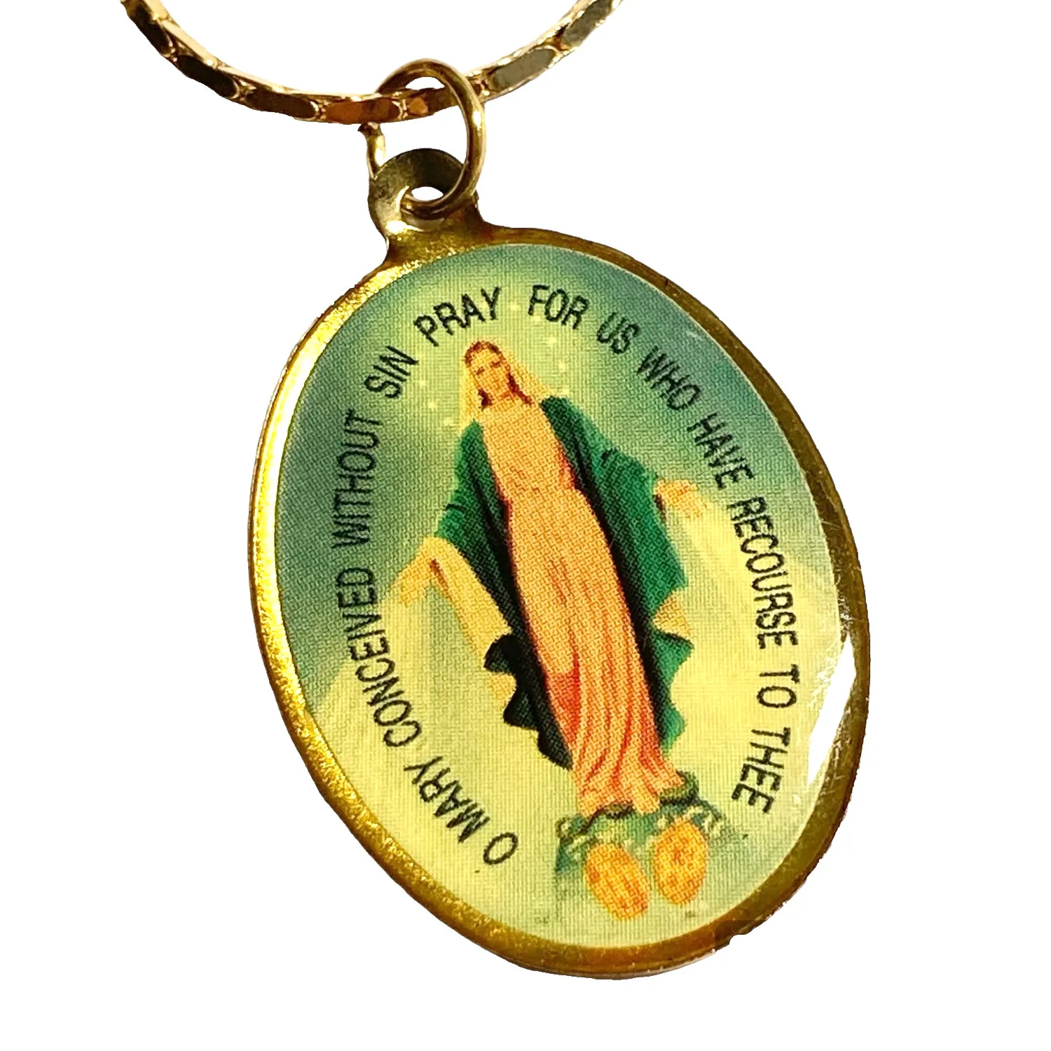 Authentic Sacred Devotion: Virgin of Mary's Golden Heart
