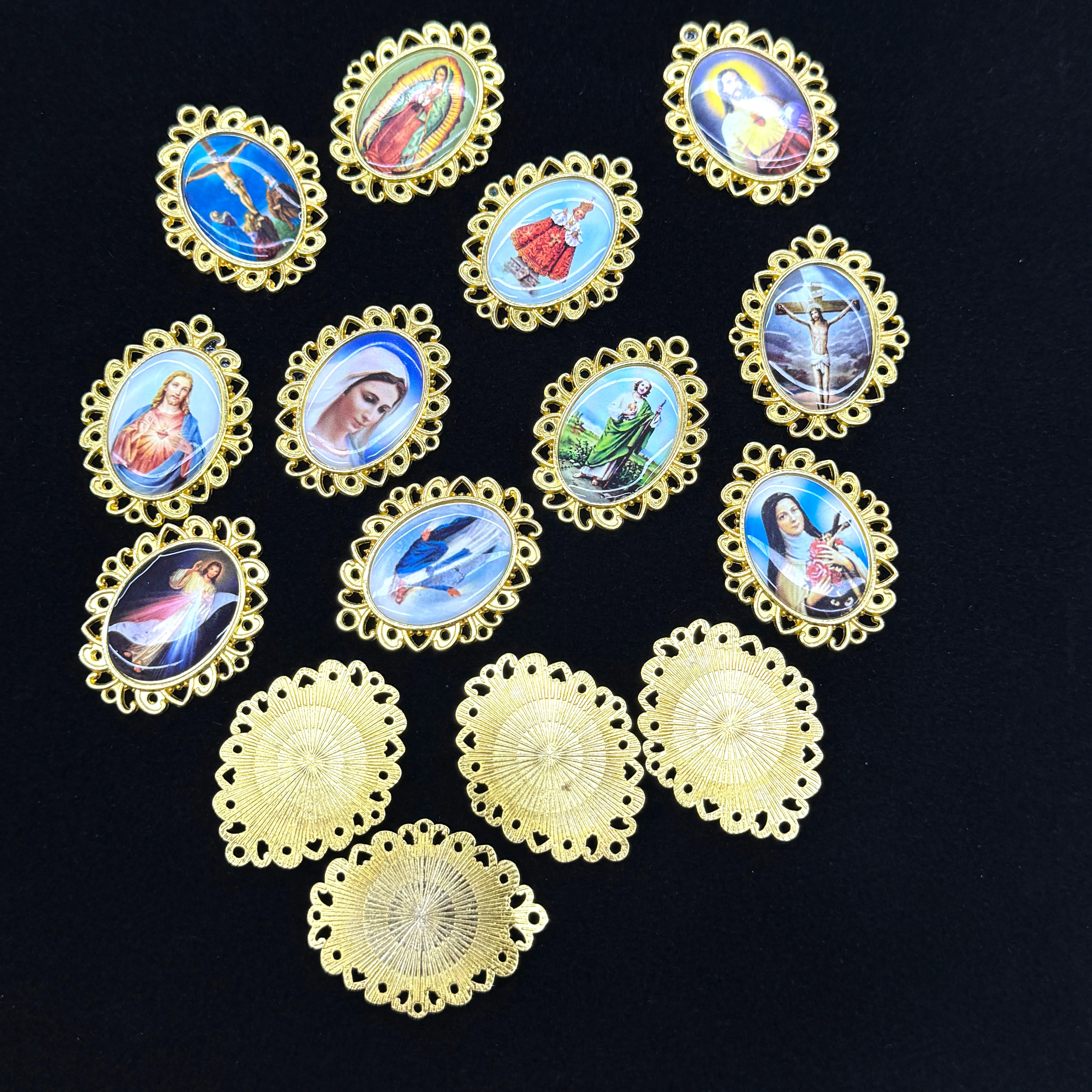 Authentic Sacred Sanctum Oval Charms: A Collection of Divine Radiance