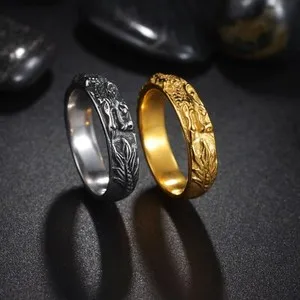 Authentic The Golden Serpent Dragon Band Amulet of Boundless Power