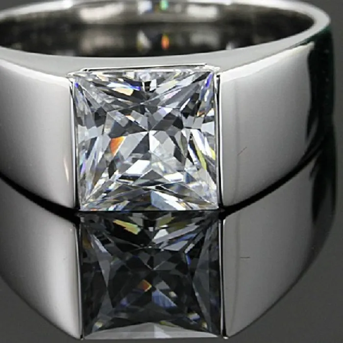 Authentic The Sovereign Prince: A 3-Carat Moissanite Talisman of Clarity