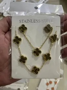 Authentic The Gilded Pentafolium: 18k Gold-Plated Blossom Harmony Set