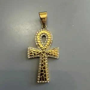 Authentic The Eternal Breath: Gold-Plated Ankh of Radiant Life