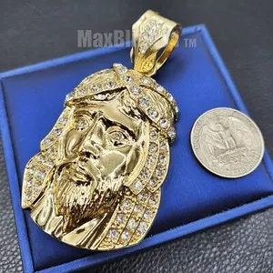 Sacred Vortex: Jesus Head Charm of Illumination